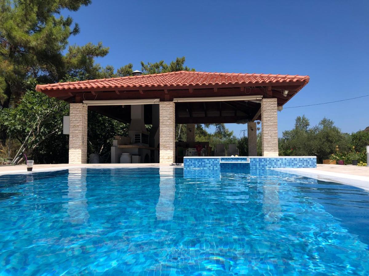 Fiore di Rodi - Private Pool, Jacuzzi&Barbecue Ialysos  Exterior foto