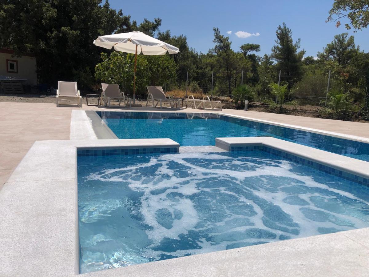 Fiore di Rodi - Private Pool, Jacuzzi&Barbecue Ialysos  Exterior foto